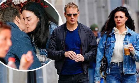 monika clarke sam heughan|Outlander heartthrob Sam Heughan spotted kissing Aussie model。